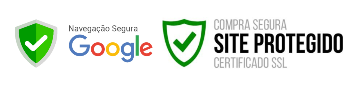 Navegação segura Google · Compra segura, site protegido, certificado SSL